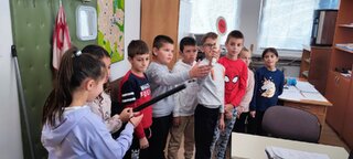 Доброволци от детски полицейски управления гостуваха на полицаи от управленията в Пазарджик, Пещера, Панагюрище и Септември