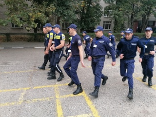 Специализирано практическо занятие се проведе днес в Центъра за специализация и професионална подготовка при Академията на МВР в Пазарджик