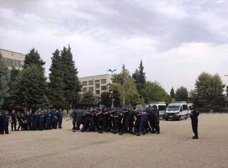 Специализирано практическо занятие се проведе днес в Центъра за специализация и професионална подготовка при Академията на МВР в Пазарджик