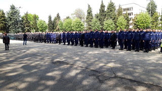 В навечерието на Великден 174 полицаи и жандармеристи от ЦСПП в Пазарджик и Казанлък положиха клетва за спазване на Етичния кодекс на държавните служители в МВР