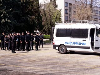 Служители от Зонално жандармерийско управление –Пловдив участваха в практическо занятие на стажанти в ЦСПП-Пазарджик при Академията на МВР