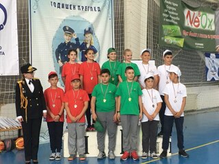 Страхотно представяне в столицата на отбора на Детското полицейско управление в Пазарджик