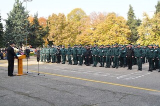 117 стажанти от Главна дирекция „Гранична полиция” при Министерството на вътрешните работи положиха тържествена клетва за спазване на Конституцията, законите на страната и за лоялност към държавните институции в Република България