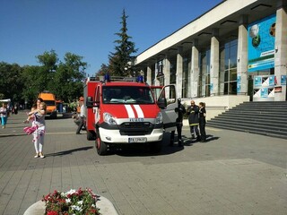 Демонстрация на служители от РСПБЗН-Пазарджик по повод Седмицата на пожарната безопасност 12-18 септември