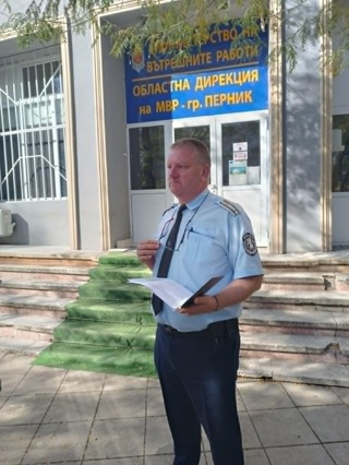 За поредна седмица пътнотранспортната обстановка в Пернишка област е спокойна