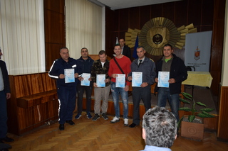 31 полицаи от ОДМВР – Перник наградени по повод професионалния празник 08 ноември