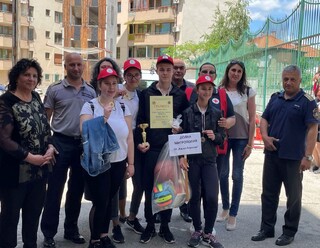 Резултати от проведения областен етап на ученическото състезание "Защита при бедствия, пожари и извънредни ситуации"