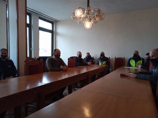 Работни срещи на вътрешния министър със служители на районни управления в област Плевен