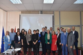 Участие на служители от Института по психология в работна среща „Наблюдениена обучение по етика и почтеност, проведено в академична среда“ в Академия на МВР по международен проект