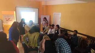 В рамките на кампанията „Дай път на живота!“ психолози от Института по психология - МВР проведоха обучение на обучители за работа с ученици