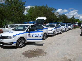 Нови автомобили за патрулните полицаи в ОДМВР-Разград