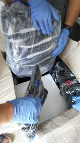 При акция на икономическа полиция вчера в Русе са открити и иззети големи количества стоки с лого на защитени търговски марки