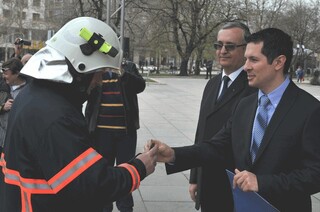 Нова специализирана техника получиха русенските пожарникари 