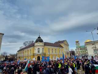 Най-голямата синдикална организация в МВР (Синдикална федерация на служителите в МВР) излезе на национален протест на 20.02.2022 г.