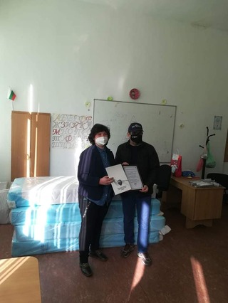 Синдикалната федерация на служителите в МВР, подпомогна Кризисния център към Комплекс за социални услуги за деца и семейства, гр. Видин