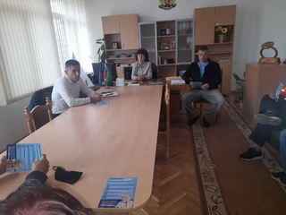 Началникът на РУ- Нови пазар гл. инсп. Веселин Райнов проведе среща с жителите на Плиска