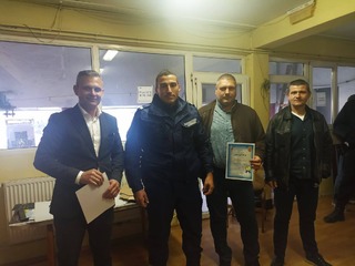 С традиционен турнир по стрелба и футбол служители на ОДМВР- Шумен и РДПБЗН- Шумен отбелязаха празника на българската полиция – 8 ноември