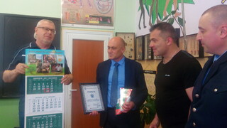 Директорът на ОДМВР- Шумен  Ялчън Расим посети ОУ „Св.св. Кирил и Методий“ в село Царев брод