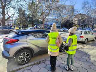 Активисти на Общинския съвет по наркотичните вещества и полицейски служители в съвместна акция срещу шофирането под въздействие на алкохол и дрога