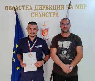 Достойно представяне на силистренски полицаи на национално състезание