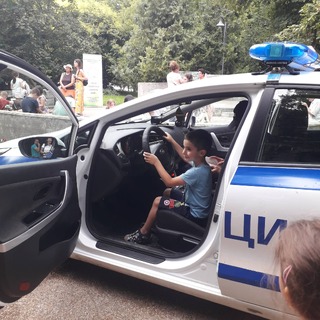 Пътни полицаи се включиха в отбелязването на Деня на безопасността на движението в Силистра