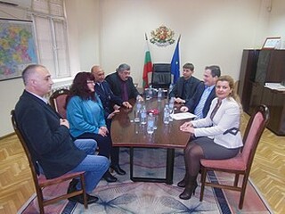 Директорът на ОДМВР-Силистра Кристиян Петров и областният управител Стоян Бонев обсъдиха проблеми на сигурността