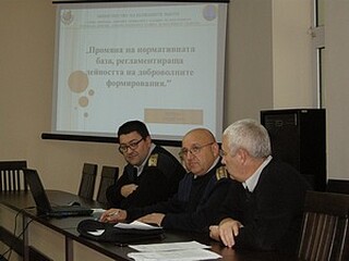 В Силистра ръководството на РД „Пожарна безопасност и защита на населението” обсъди въпроси на доброволните формирования с представители на общините