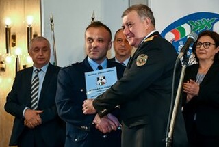 Автоконтрольор от РУ-Тутракан и синът му с награди „Полицай на годината 2016”