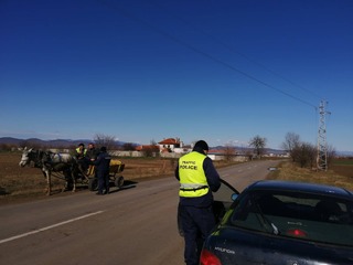 Полиция и жандармерия затвориха Нова Загора