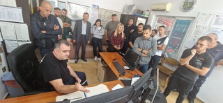 Открит урок за студенти в Регионална служба "Пожарна безопасност и защита на населението" – Смолян