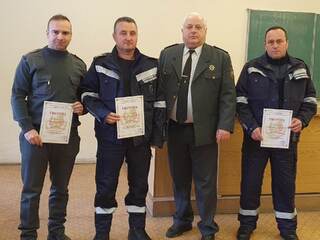 Победители в националния конкурс „Пожарникар на годината 2022г“ – областно ниво