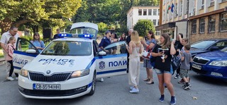 Украински деца гостуваха в Областна дирекция на МВР - Смолян и се запознаха с полицейската професия