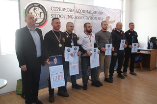 Закриване на Републикански турнир “Купа България” по стрелба с пистолет за служители на МВР