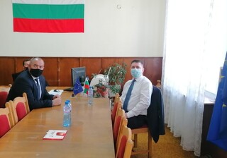 Посещение на Министъра на вътрешните работи Христо Терзийски в Златоград, Мадан и Баните