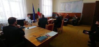 Посещение на Министъра на вътрешните работи Христо Терзийски в Златоград, Мадан и Баните