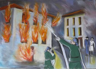 Победители в областния конкурс за детска рисунка „С очите си видях бедата”