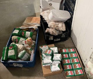 Икономически полицаи от ОДМВР-София предотвратиха продажбата на близо 120 кг негодни хранителни продукти