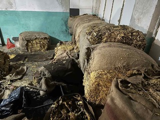 Нелегален цех за обработка на тютюн е разкрит при спецоперация в с. Искрец