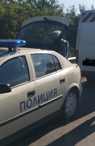 Специализирана операция за контрол на товарните автомобили в района на Вакарел