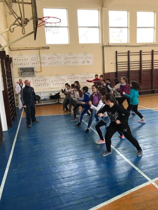 Детско полицейско управление- Самоков проведе практическо занятие по лична полицейска защита