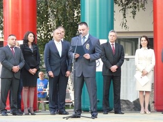 Главният секретар на МВР Светлозар Лазаров откри в Самоков 22- рото Национално състезание „Пътен полицай на годината- 2014”