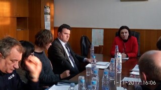 Министърът на вътрешните работи и заместник- директорът на Главна дирекция „Национална полиция“ ст. комисар Константин Димитров проведоха работна среща с ръководния състав на ОДМВР- София