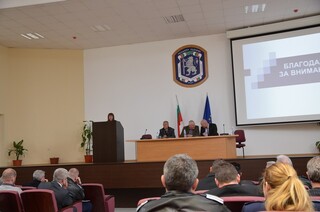 Ръководството на ОДМВР- София отчете резултатите от дейността на дирекцията за 2016г.