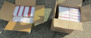 Голямо количество цигари без акцизен бандерол иззеха служители на ОДМВР-Стара Загора