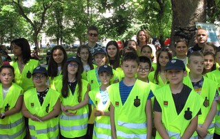 Традиционната инициатива „Безопасна ваканция“ се проведе в деня на детето в Стара Загора