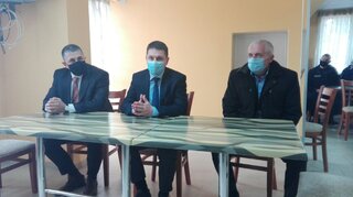Министър Терзийски на работни срещи с полицаите в Казанлък, Мъглиж и Раднево