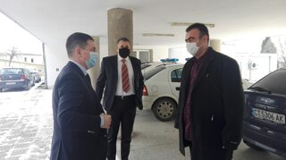 Министър Терзийски на работни срещи с полицаите в Казанлък, Мъглиж и Раднево