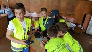 Приключи първият етап от обучение на деца в Детско полицейско управление