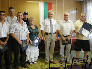 Комисар Алекси Алексиев връчи грамоти на граждани, помогнали за задържането на опасен престъпник 