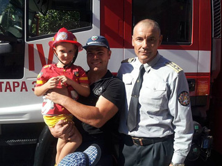 Пожарната влезе в детска градина